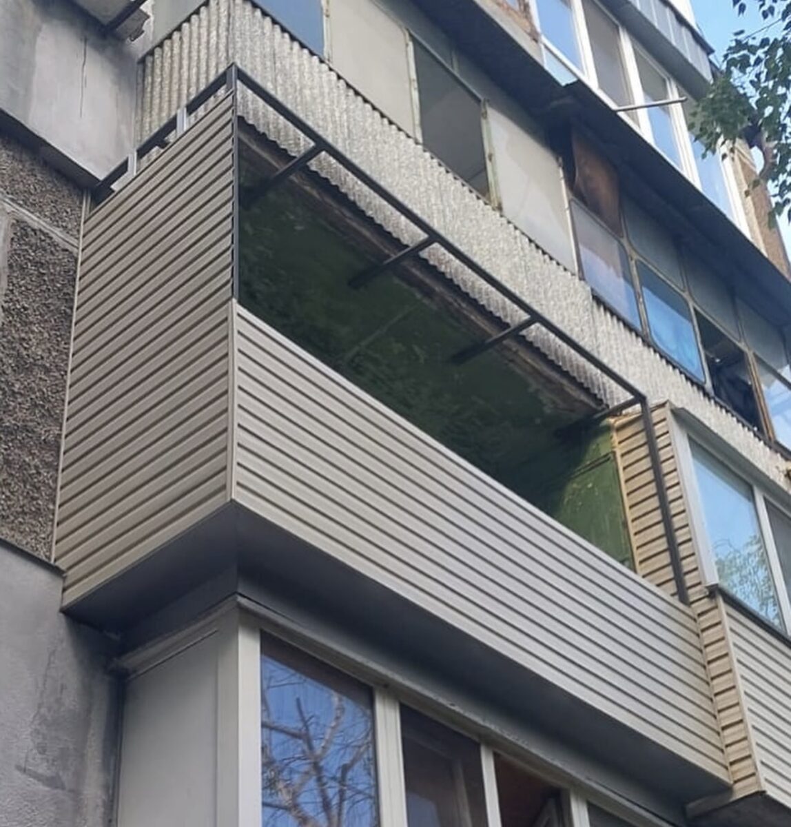 Перший етап балкону